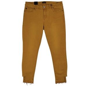 NEW Dear John Joyrich Comfort Skinny Jeans Size 31 Honey Gold‎ Fall Boho Chic